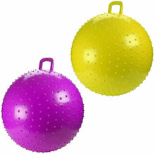 Load image into Gallery viewer, &quot;Tactical&quot; Bouncy Knobby Ball w/Handle 36&quot; - For Kids Teens &amp; Adults - Assorted Colors
