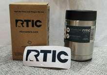 Load image into Gallery viewer, RTIC Can Cooler 12oz, Koozie Vacuum Insulated - Stainless Steel New Design
