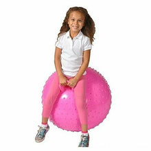 Load image into Gallery viewer, &quot;Tactical&quot; Bouncy Knobby Ball w/Handle 36&quot; - For Kids Teens &amp; Adults - Assorted Colors
